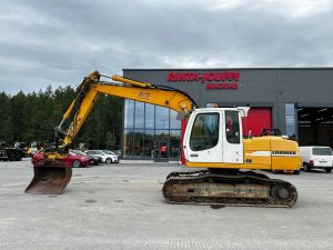 Liebherr R 317 / Pyörittäjä, Rasvari, Lämmitin, Kauha!