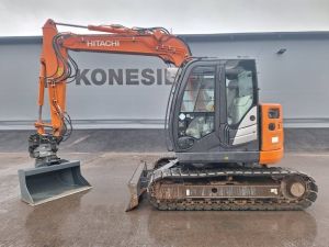 HITACHI ZX85US-5 PYÖRITTÄJÄLLÄ, Midigrävmaskiner 7t - 12t