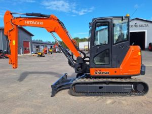 HITACHI ZX65USB-5, Minigrävare < 7t