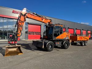 Doosan DX 160 W / Huippu varusteet!