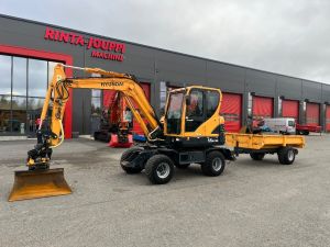 Hyundai Robex 55 / Huippu varusteet!, Pyöräkaivukoneet