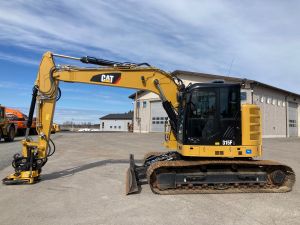 CATERPILLAR 315FLR + PUSKULEVY + RASVARI + LÄMMITIN + PROBO EC219 PIHDILLÄ + HIENO, Crawler excavators