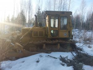 Caterpillar D6, Puskukoneet