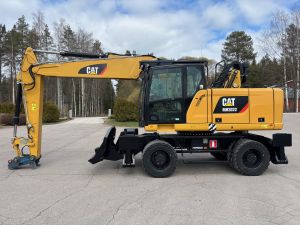 CATERPILLAR MH3022 + NOUSEVA OHJAAMO + RASVARI + LÄMMITIN + KAHDET PROBO HYDRAULIIKAT