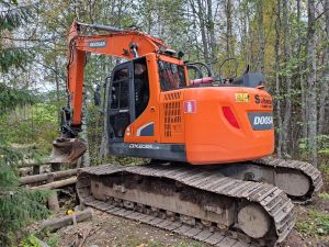 DOOSAN DX 235 LCR-5, Bandburna grävmaskiner