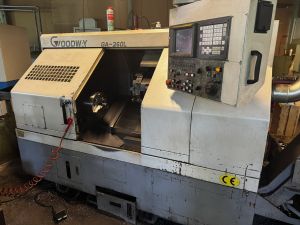 GOODWAY GA260L, Eccentric cutting frame