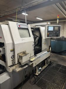 GOODWAY GS260M, Eccentric cutting frame