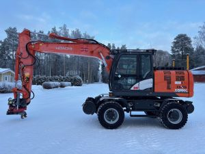 HITACHI ZX170W-6 RATAVARUSTUS + RASVARI + LÄMMITIN + INDEXATOR + NOVATRON 3D