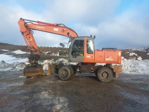 HITACHI ZX180W, Колесные экскаваторы