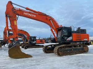 HITACHI ZX530LCH-6, Гусеничные экскаваторы