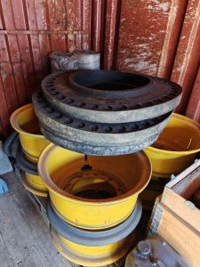 JCB Pyöräalustaiset, Accessories / spare parts for construction machines