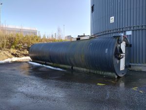 KEMIRAWATER 32m3 haponkestävä metallisäiliö, Fuel tanks / other tanks