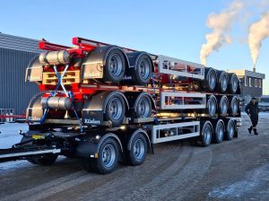 KILAFORS Karlavagnen 5 aks., Timber trailers
