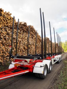 KILAFORS Karlavagnen 5 aks., Timber trailers