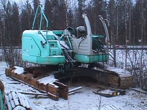 KOBELCO  235SR, Запчасти и материа