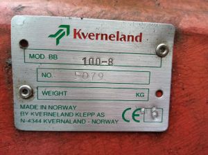 Kverneland BB100