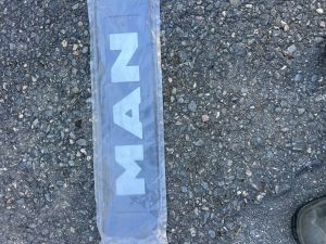 MAN MUOVINEN MERKKI. ESIM. REKISTERI KILVEN ALLE. Man Orginator. Neoplan 81.97870-0121 1 kpl., Other accessories / spare part for transport