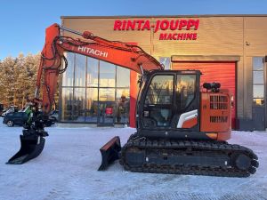 HITACHI ZX 135 US-7 /Demokone, Huippu varusteet, Stage V