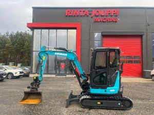 AIRMAN AX 33 U-7 / Pyörittäjä, Rasvari, Vuokrattavissa!, Mini-excavators < 7t