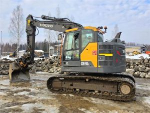 Volvo ECR145EL, Engcon, Eberspächer, Kauha