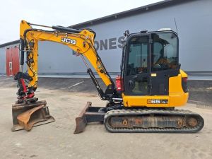 JCB 65R-1 PYÖRITTÄJÄLLÄ, Mini-excavators < 7t