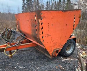 REKO Hiekoitusvaunu 5m3, Sanding gears