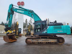 Kobelco SK350LC-10E, Telakaivukoneet