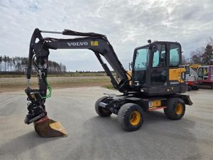 VOLVO EW60E, Hjulburna grävmaskiner