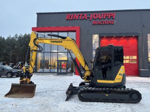 Yanmar Vio 80 / Engcon, Kauha, Rasvari