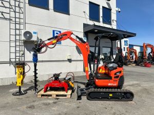 KUBOTA U 17-3 uusi Varustelupaketilla, Mini-excavators < 7t