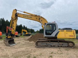 NEW HOLLAND E215B, Bandburna grävmaskiner