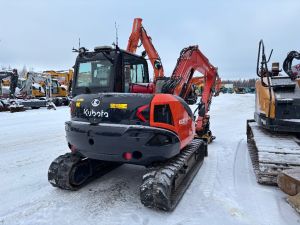 Kubota KX 080-4 / Engcon, Novatron, Ym!, Midikaivukoneet 7t - 12t