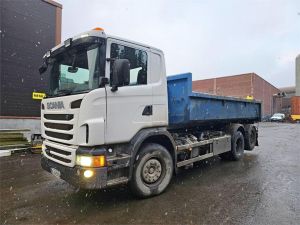 SCANIA G400 6x2, Joab Hookmaster, Demountable trucks, 2-axle