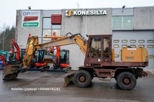 CASE POCLAIN 888 P, Wheeled excavators