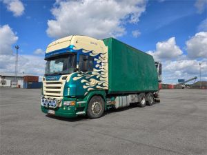 SCANIA R620 6X2, Kesla 2010T Materiaalinkeräysauto, 2-двуосный
