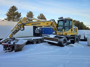 KOMATSU PW148-8, Indexator, Wheeled excavators