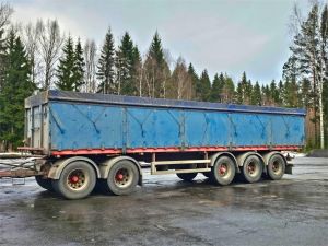 JYKI Viljakärry kipillä 5-aks., Прицепы для перевозки гравия