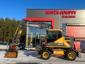 VOLVO EWR 150 E / Pyörittäjä, Uudet renkaat, Huollettu!