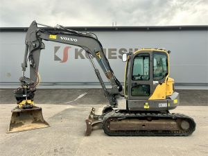 VOLVO MYYTY! SOLD!  ECR88D +  TYÖLAITTEET