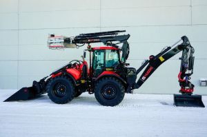 HUDDIG 1370 CABLE, Backhoe loaders