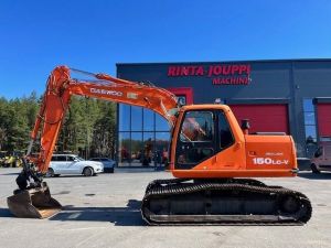 Daewoo S 150 LC-V / METSÄALUSTA, Rasvari,Lämmitin Ym.., Telakaivukoneet