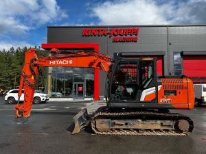 Hitachi ZX 130-7 / Puskulevy, Rasvari, Pienet tunnit!, Telakaivukoneet