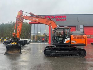 Hitachi ZX 180 LC-7 / Engcon, Leica 3D, Rasvari, Stage V, Telakaivukoneet