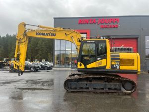 Komatsu PC 170 LC / Metsävarusteltu, Hyvä alakerta!, Telakaivukoneet