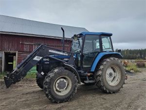 Ford 6640, etukuormaaja, kauha, Traktorit