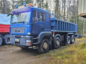 MAN TGA 35.480 8X4, Kome KHT Automaattikasetti, Sora- ja kippiautot, 2-akselinen