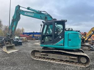 Kobelco SK 140 / Engcon,Lämmitin,VÄHILLÄ TUNNEILLA., Telakaivukoneet