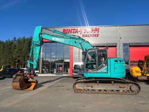 Kobelco SK 230 SR LC / Pyörittäjä, 2 kauhaa, Hyvä Alakerta, Telakaivukoneet