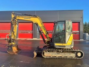 Yanmar Vio 80-1 A / Engcon + pihdit, Rasvari, Luiskakauha, Midikaivukoneet 7t - 12t