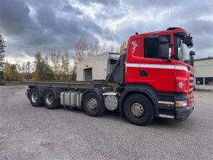 Scania R500 8X4, Vaihtolava- ja tasonostoautot, 2-akselinen